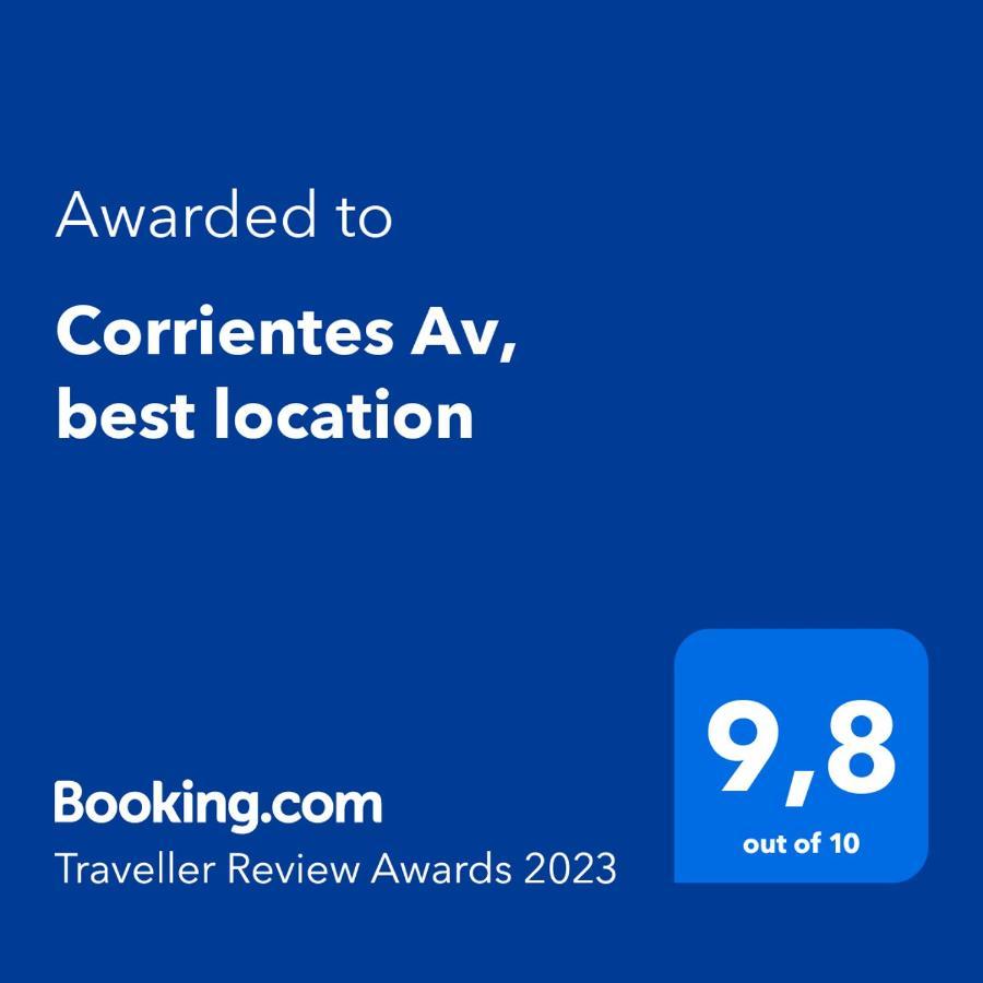 Corrientes Av, Best Location Buenos Aires Exteriör bild